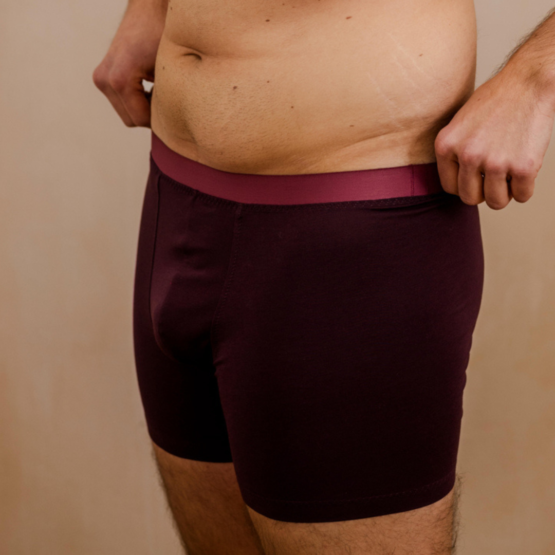 Boxer shorts Alvin burgundy