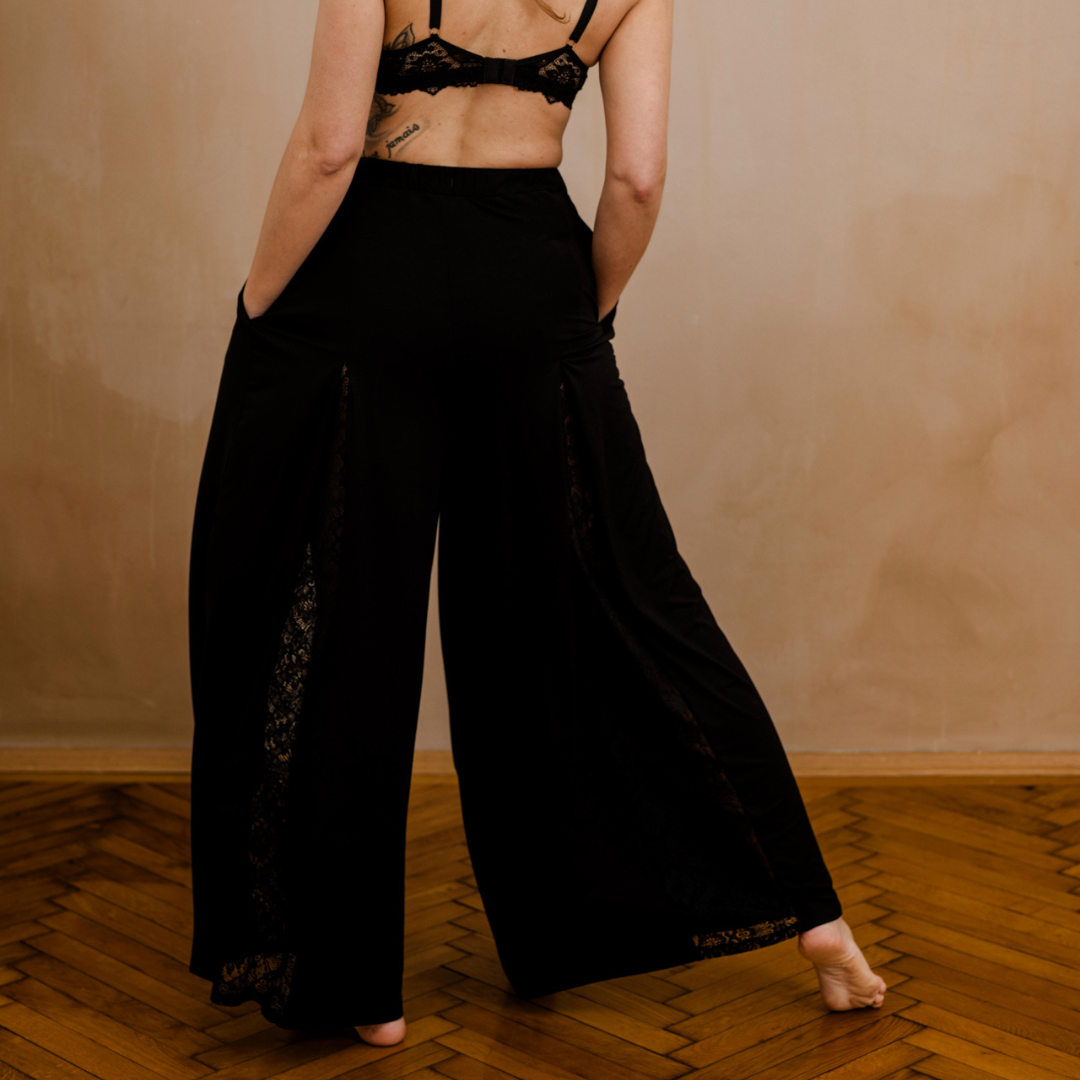 Seraphina sleep pants - onyx