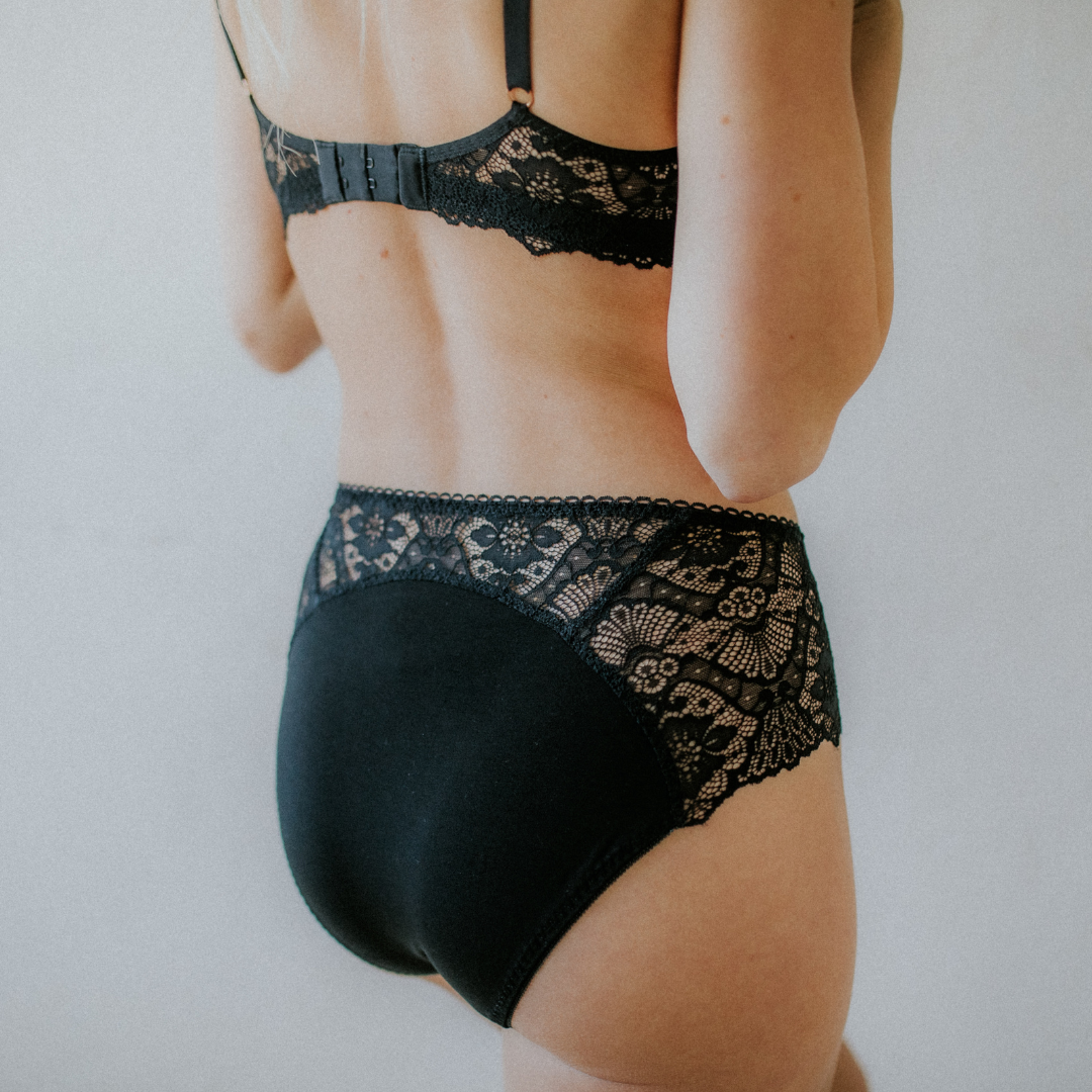 Leila panties - onyx