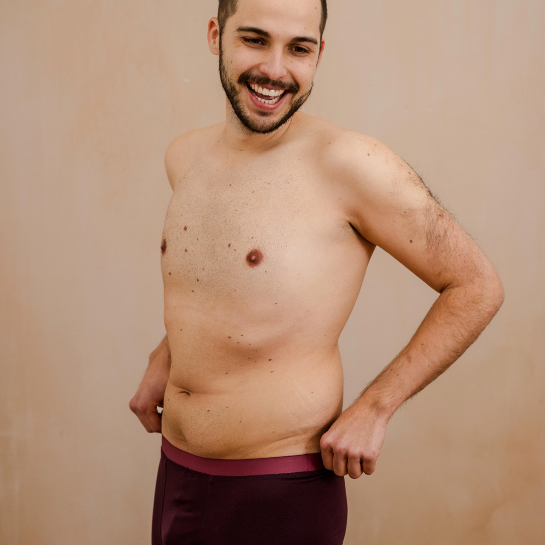 Boxer shorts Alvin burgundy