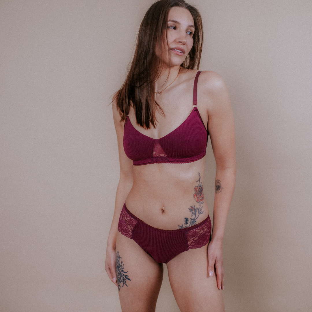 Bralette Odette - Himbeere