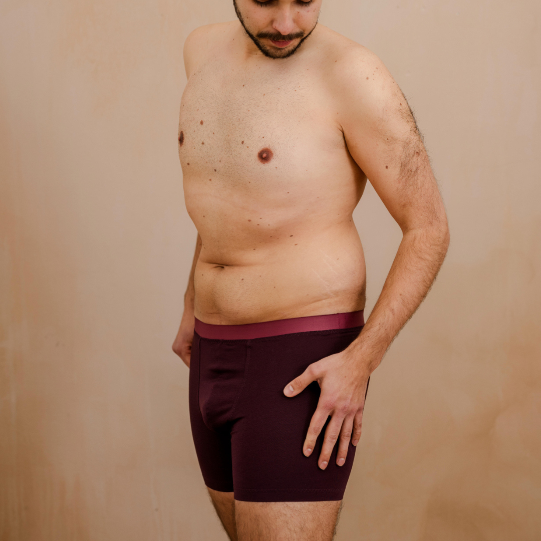 Boxer shorts Alvin burgundy
