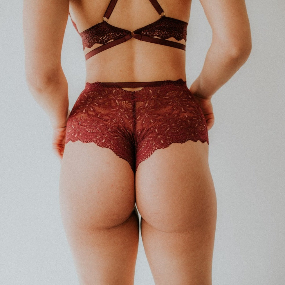 Panties Aurelia - bordeaux
