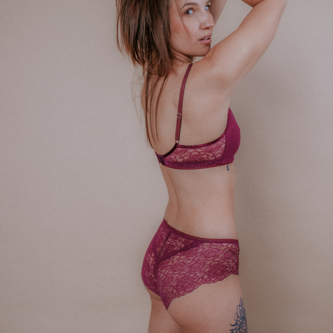 Bralette Odette - Himbeere
