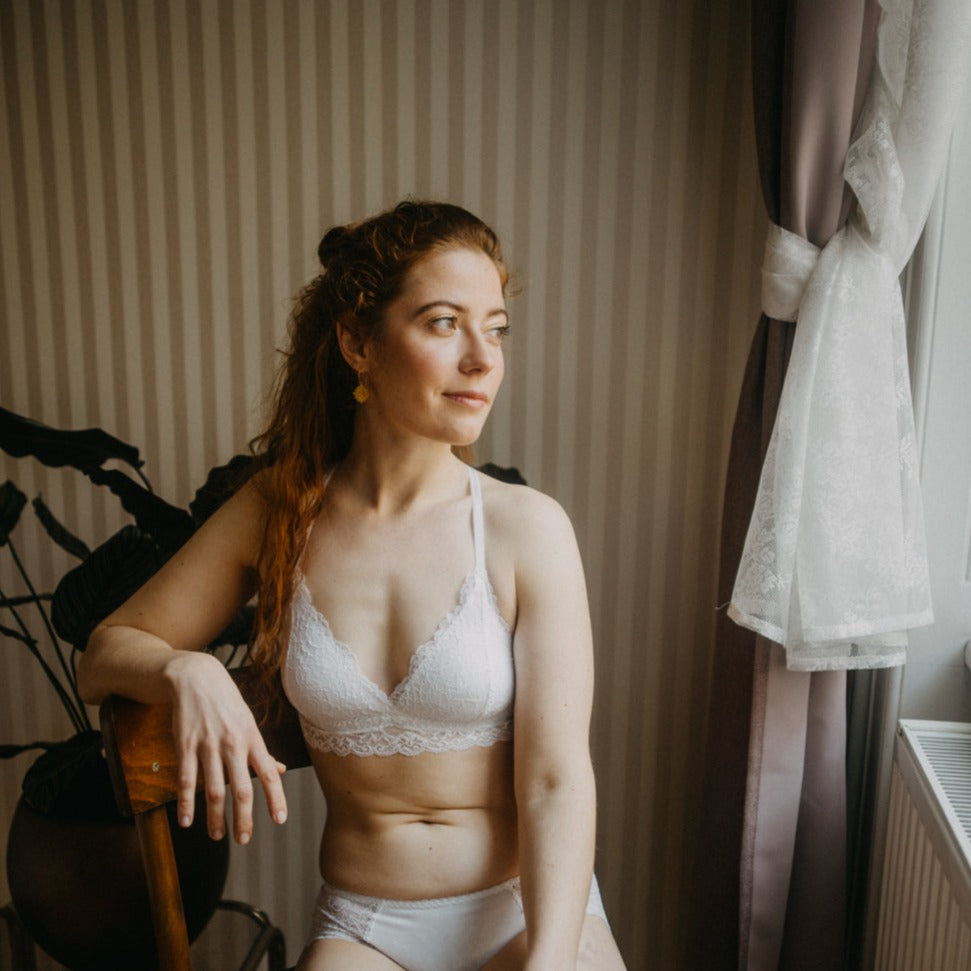 Bralette Mathilda - weiß