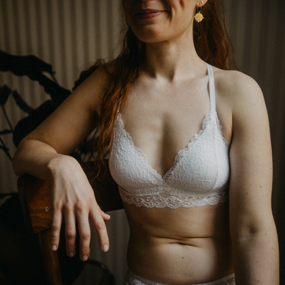 Bralette Mathilda - weiß